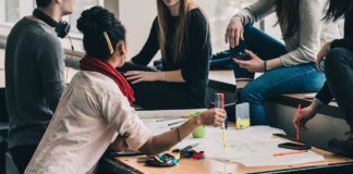 Foto di studenti