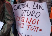 Una mobilitazione per la Cultura: “Mi riconosci? Sono un professionista dei beni culturali” manifestazione Roma